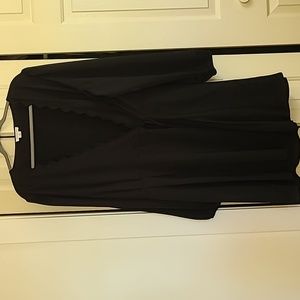 Chic Soul Black Wrap dress